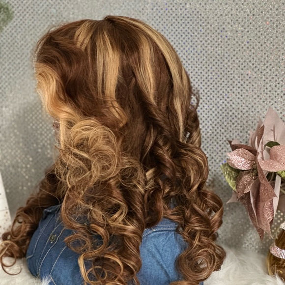 🔥New30”Gorgeous Kimimila 13X4HDTransparent Frontal 100% Indian Human Hair Wig🔥 - Picture 7 of 16